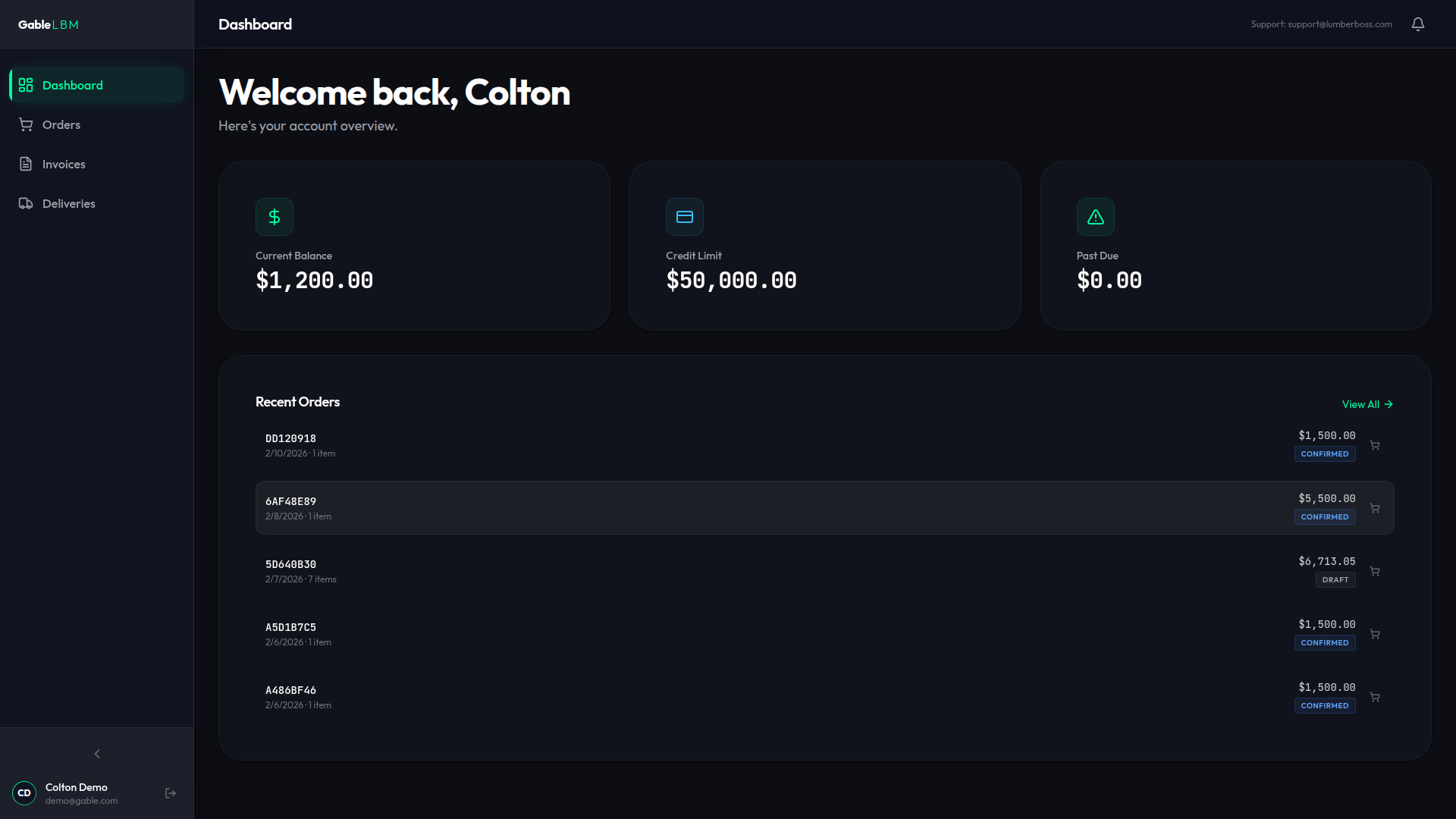 Sovereign Dealer Portal